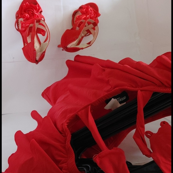 Shirt by Fashion Magazine shoes by Madison - Picture 6 of 11